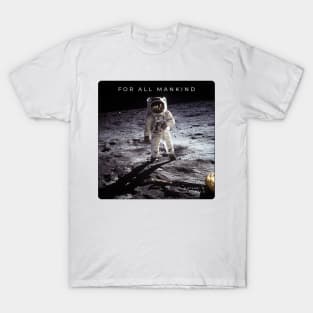 For All Mankind Astronaut Moon Landing Explorer T-Shirt